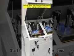 عشرة محطات محرك كبار السن معدات محرك كبار السن آلة اختبار