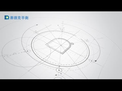 آلة موازنة توزيع الغراء لمروحة تبريد وحدة المعالجة المركزية للكمبيوتر المحمول ، آلة موازنة مروحة وحدة المعالجة المركزية للكمبيوتر المحمول